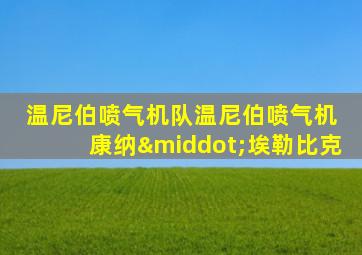 温尼伯喷气机队温尼伯喷气机 康纳·埃勒比克